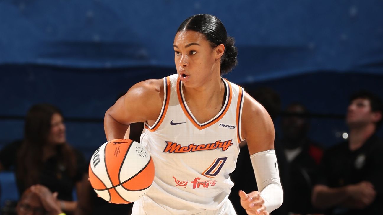 WNBAパワーランキング：水銀の乗り物がボードを駆け上がっています