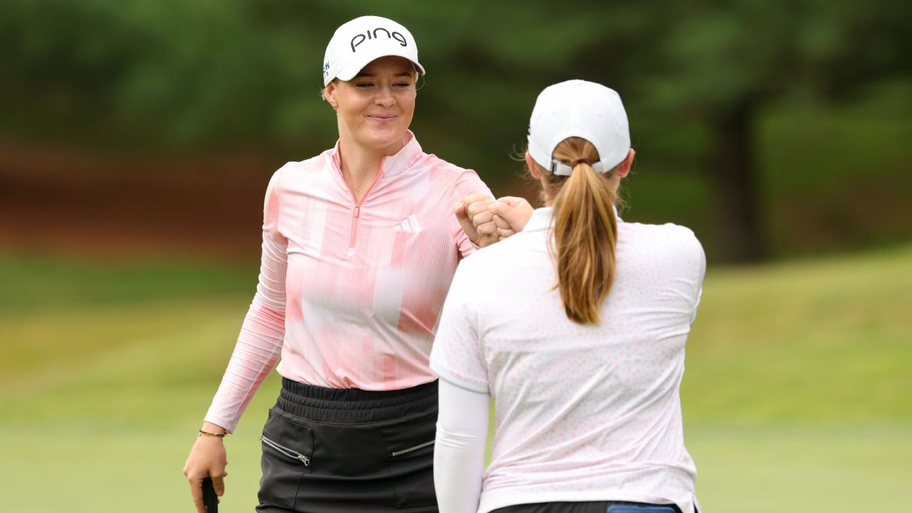 Dynamic Duo: Porter and Dryburgh Lead LPGA's Dow Championship with Stellar 66