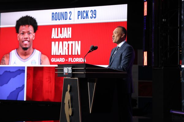 Raptors pick Martin has passport ready after workout gaffe