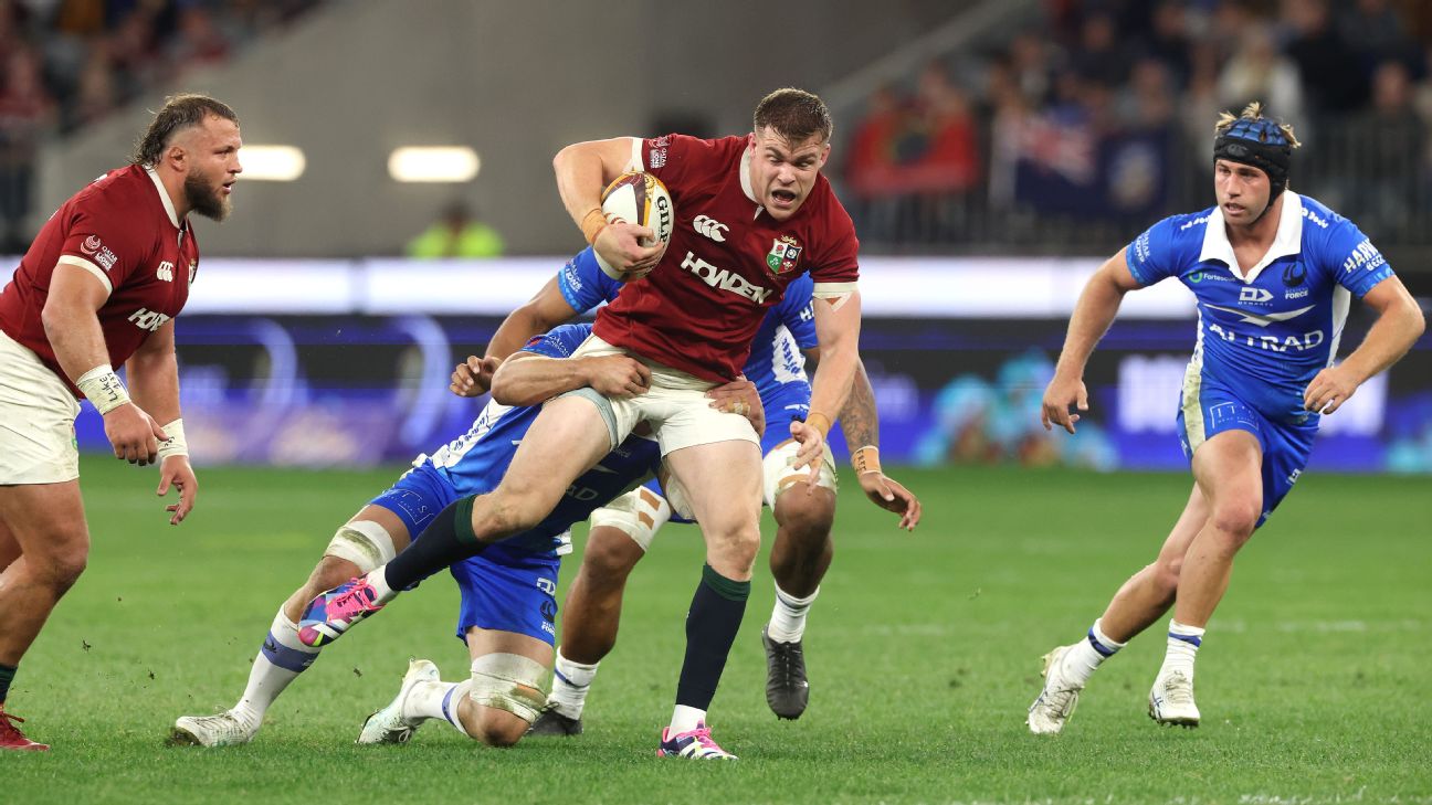 British and Irish Lions Dominate Western Force in Spectacular Tour Opener