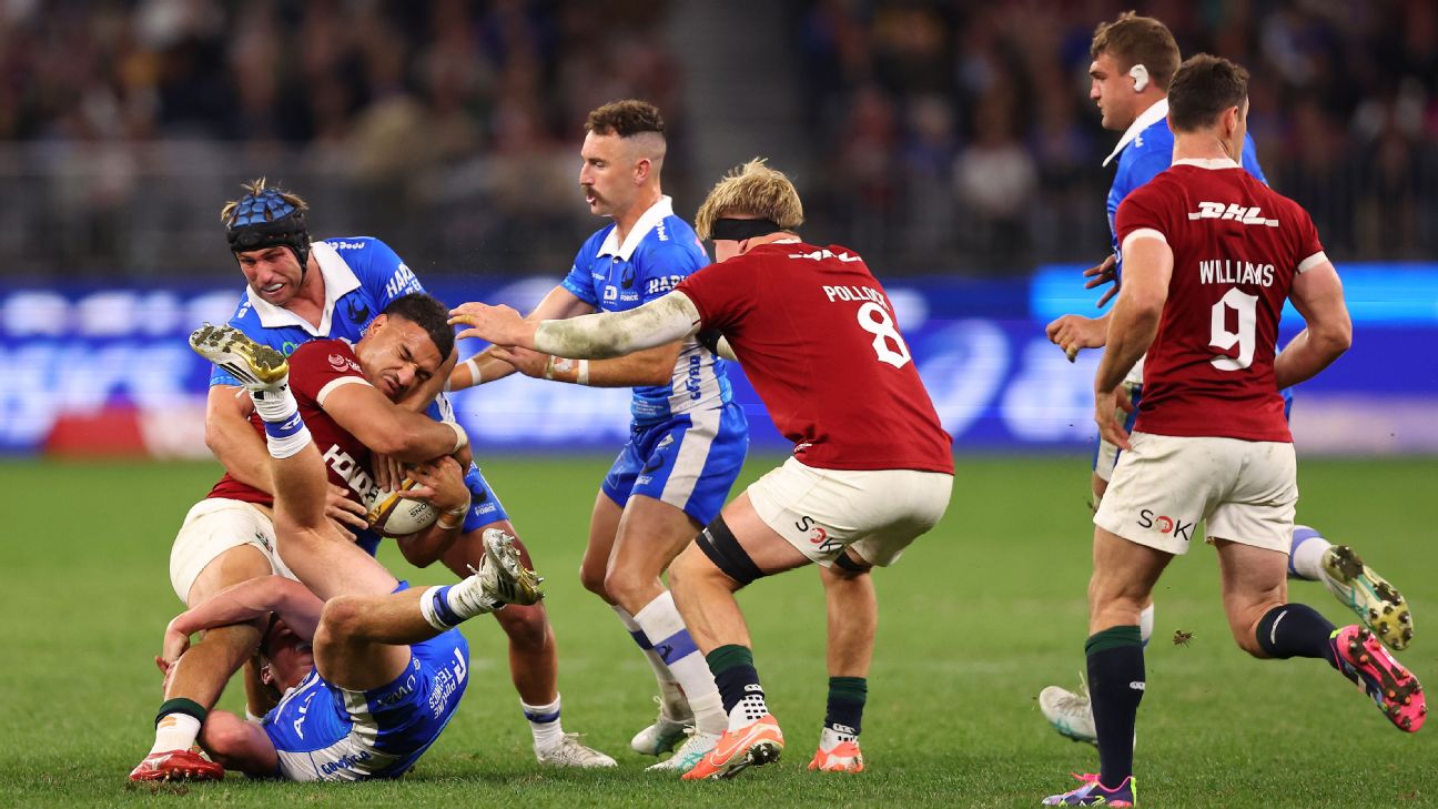 British and Irish Lions vs. Western Force: A Dominant Start to the Australian Tour