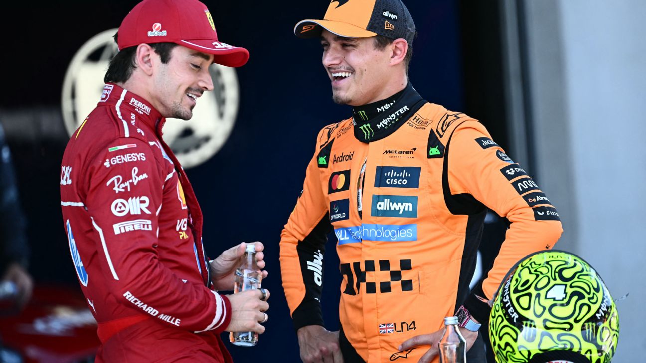 Lando Norris Secures Pole Position in Austrian GP Qualifying, Outpaces Leclerc and Verstappen