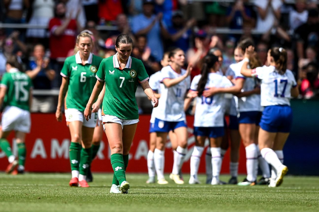 USA 4-0 Rep Ireland (Jun 29, 2025) Game Analysis - ESPN