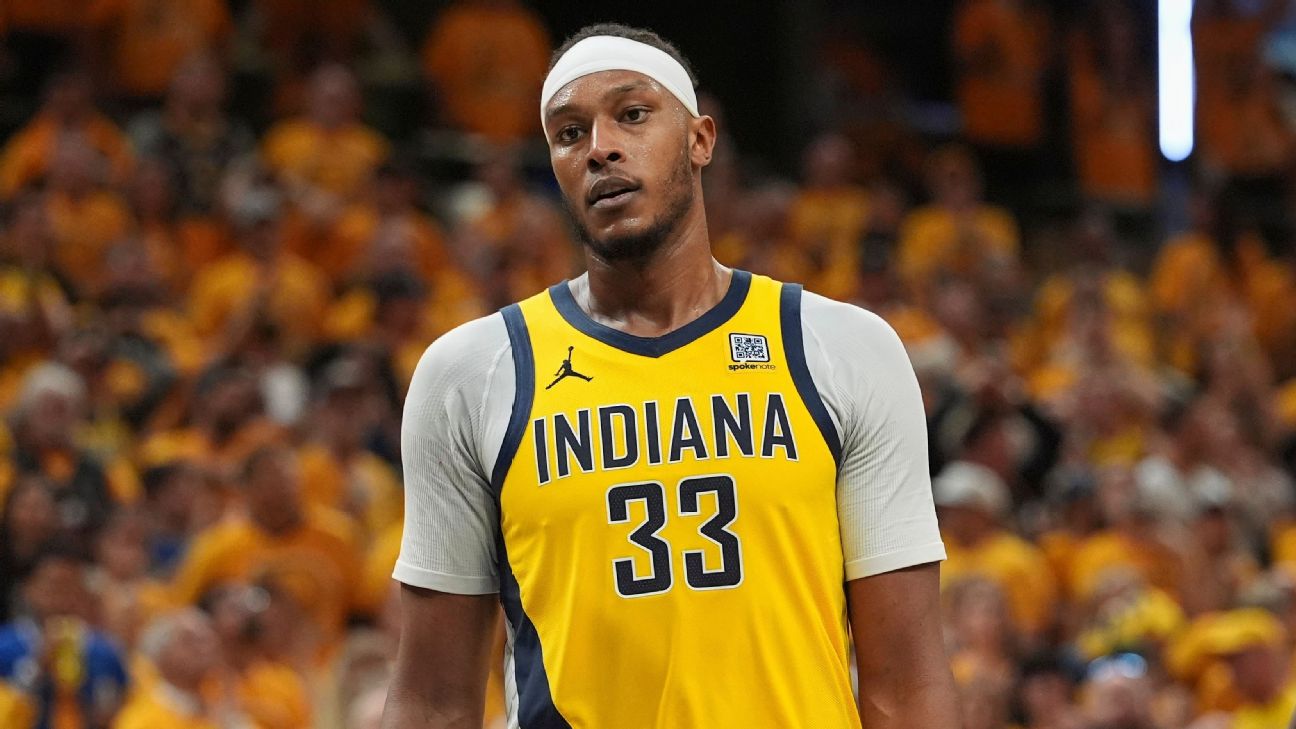 Myles Turner joins a new-look Milwaukee Bucks team that will be without Damian Lillard.