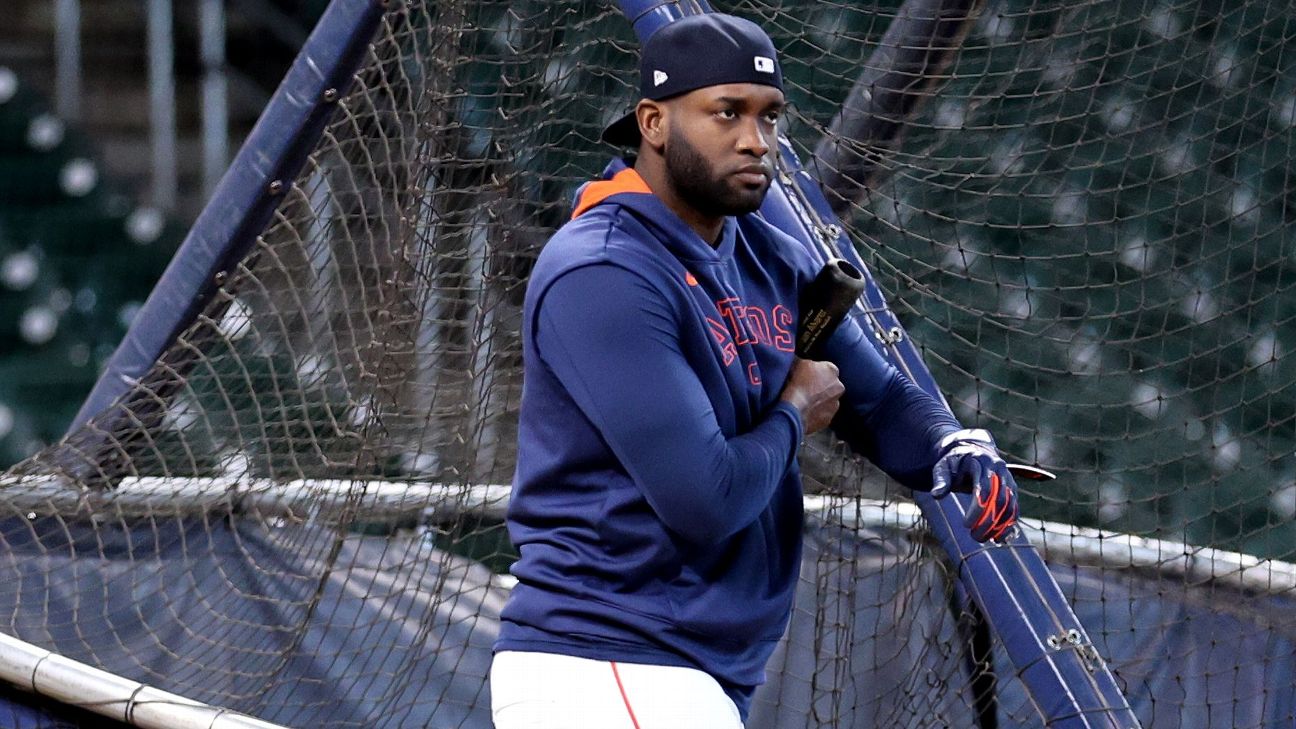 Alvarez's setback not as serious as first feared, Astros say
