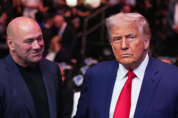 President Donald Trump wants UFC fight on White House grounds