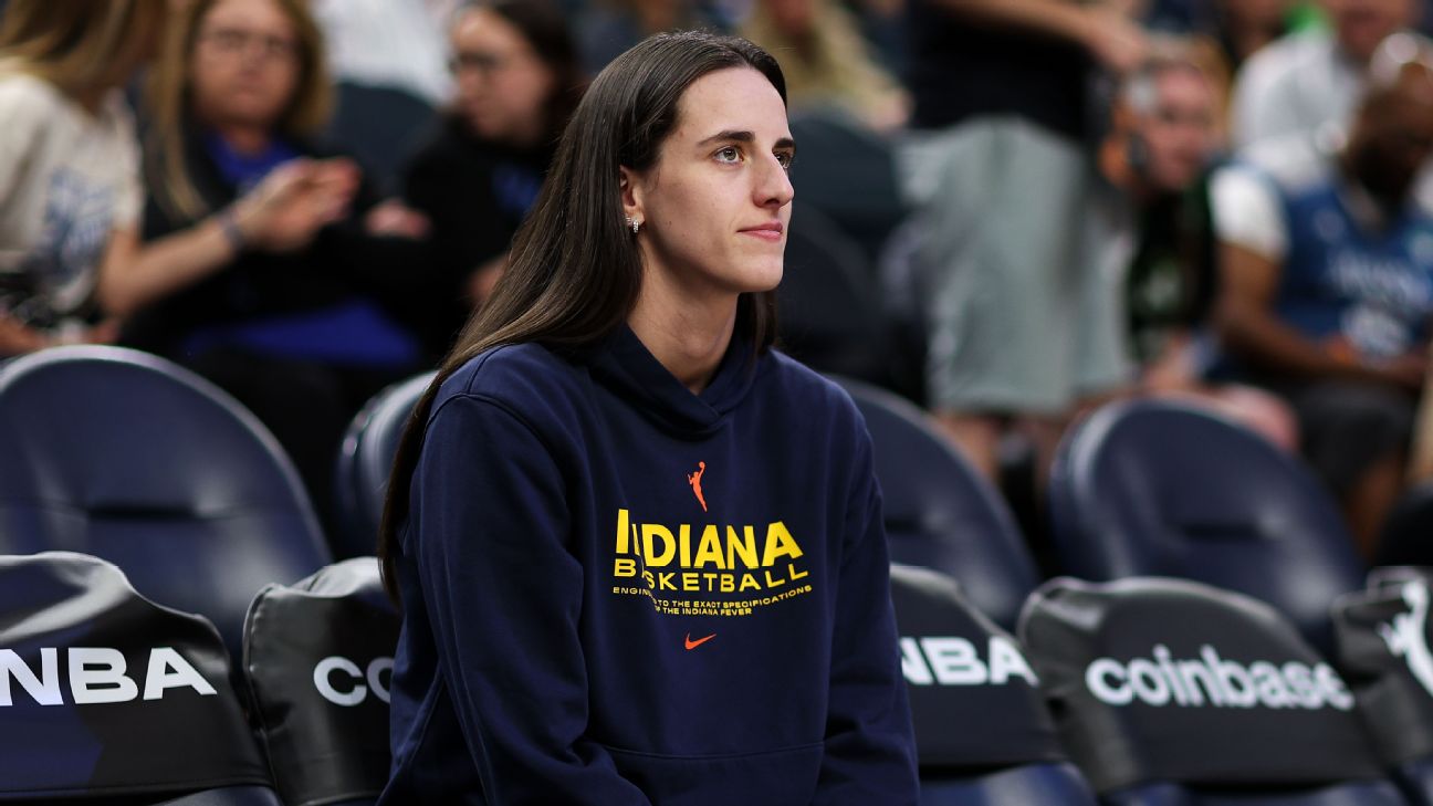 <a href="https://www.espn.com/wnba/story/_/id/45672514/fever-caitlin-clark-miss-5th-straight-game-sat-vs-sparks" target="_blank">Fever’s Clark to miss 5th straight Sat. vs. Sparks</a>