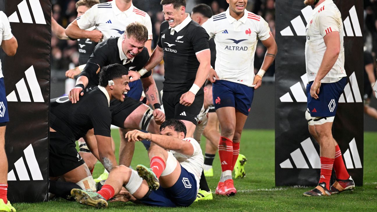 All Blacks Edge France in Thrilling Rugby Series Opener: A 31-27 Victory in Dunedin