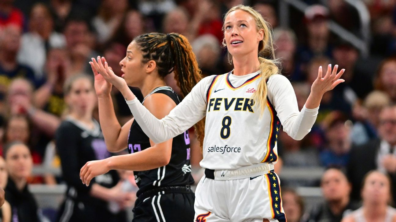 Fever's Cunningham fined again for comments about WNBA refs