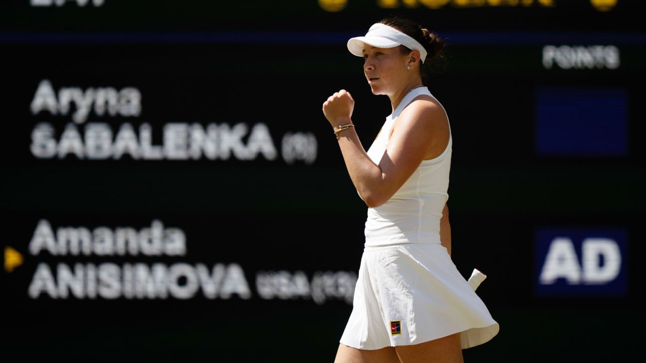 Amanda Anisimova's Stunning Wimbledon Victory Over Aryna Sabalenka