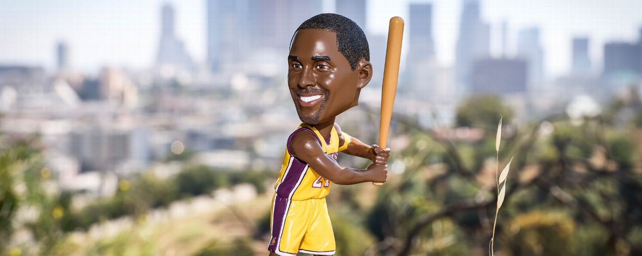 Dodgers unveil Kobe Bryant bobblehead ahead of August giveaway
