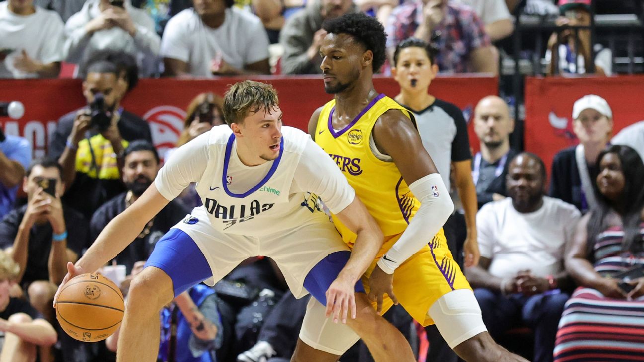 Cooper Flagg Tops Bronny James in Gritty Summer League Debut Thriller