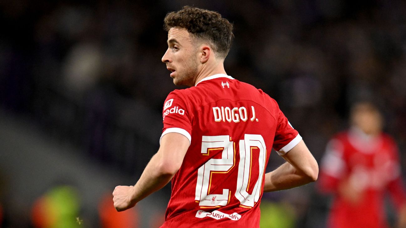 Liverpool retire No. 20 shirt in memory of Diogo Jota - ESPN