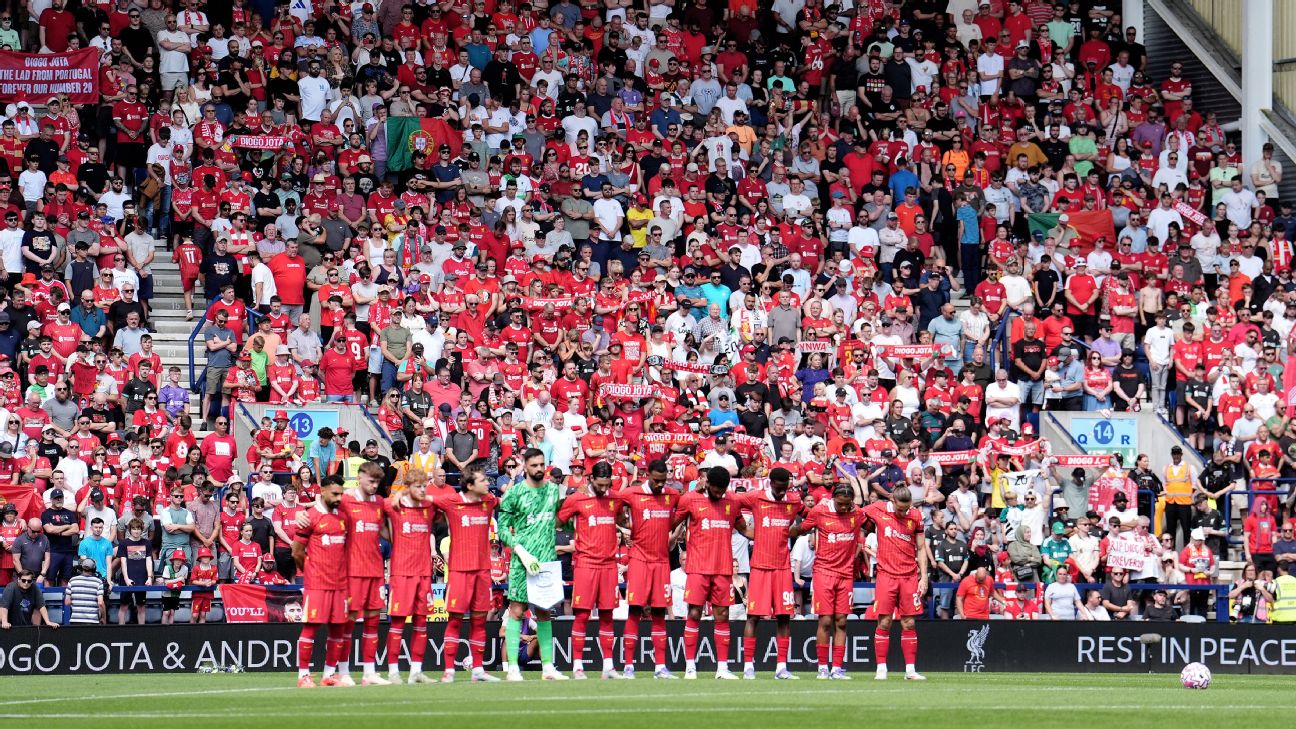 A Game of Grief and Glory Liverpool Honors Diogo Jota at Preston