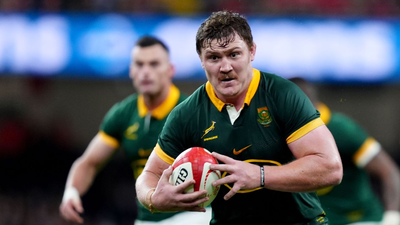 Springboks' Jasper Wiese Suspended: Impact on Rugby Championship and Key Matches