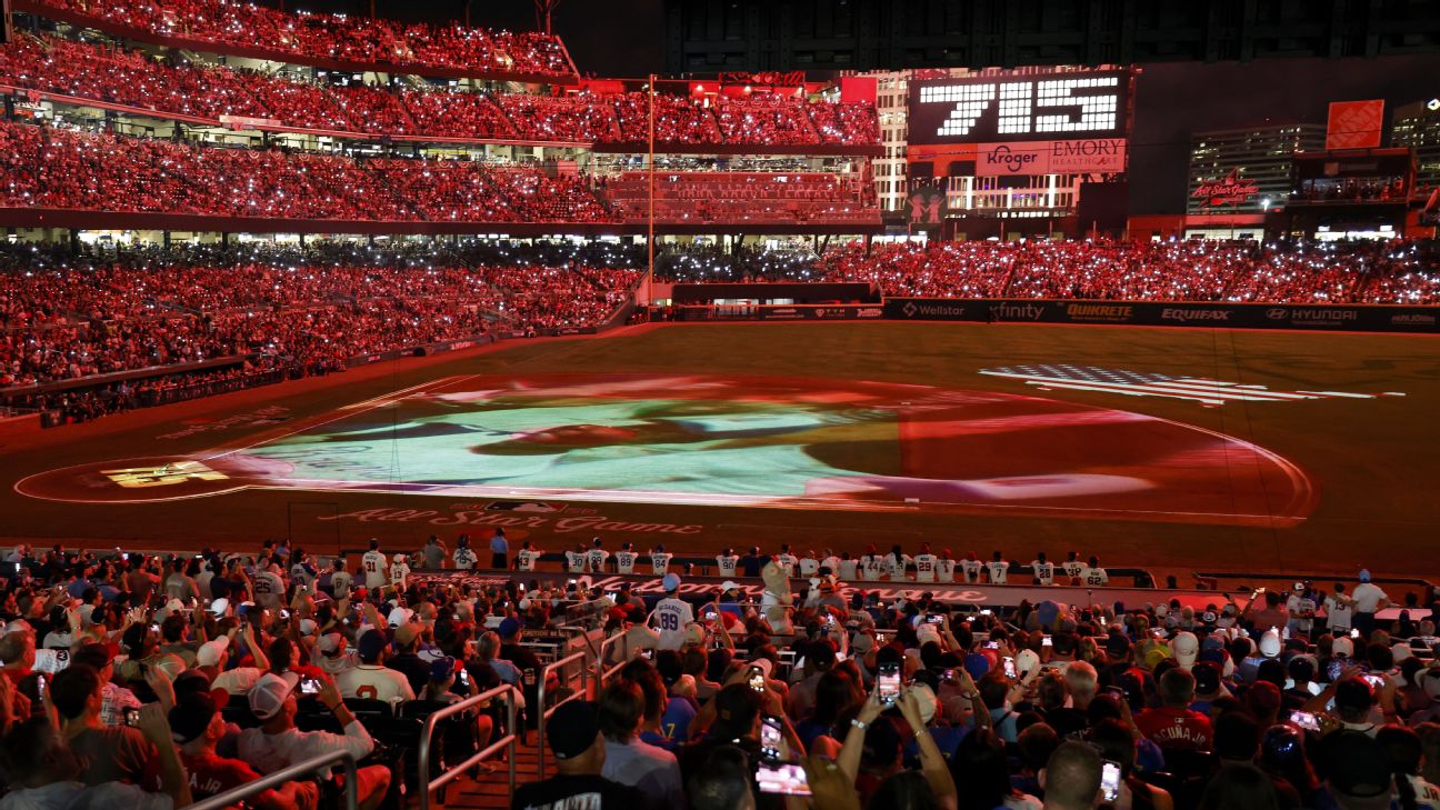 <a href="https://www.espn.com/mlb/story/_/id/45749982/mlb-honors-hank-aaron-re-creating-homer-all-star-game" target="_blank">MLB re-creates Aaron’s record 715th HR at ASG</a>