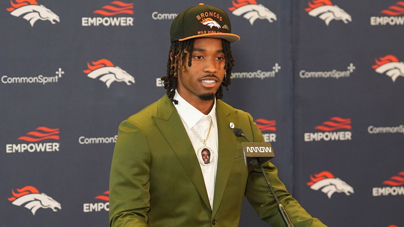 Sources: Broncos reach deal with 1st-round pick Jahdae Barron - ESPN