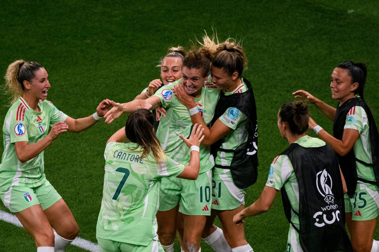 Italy 2-1 Norway.