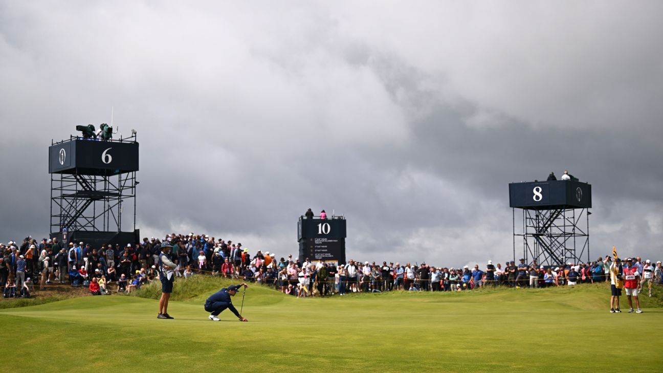 2025 Open Championship Third Round Tee Times and Player Pairings at Royal Portrush