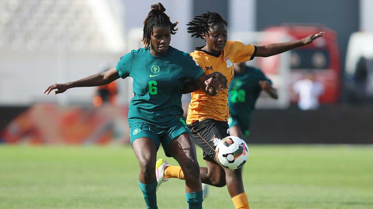 Nigeria's Super Falcons Dominate Zambia in WAFCON Quarterfinals with a 5-0 Victory