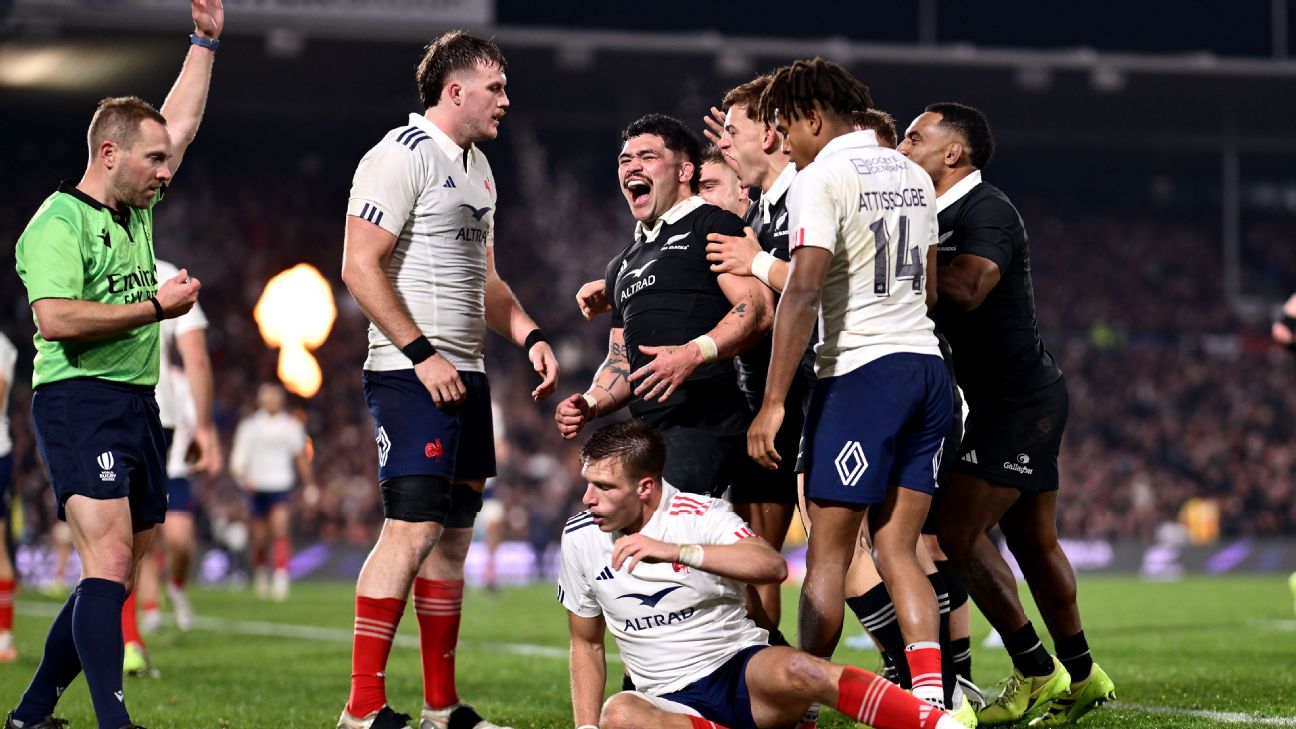 New Zealand All Blacks Dominate France with a 3-0 Series Sweep in Hamilton