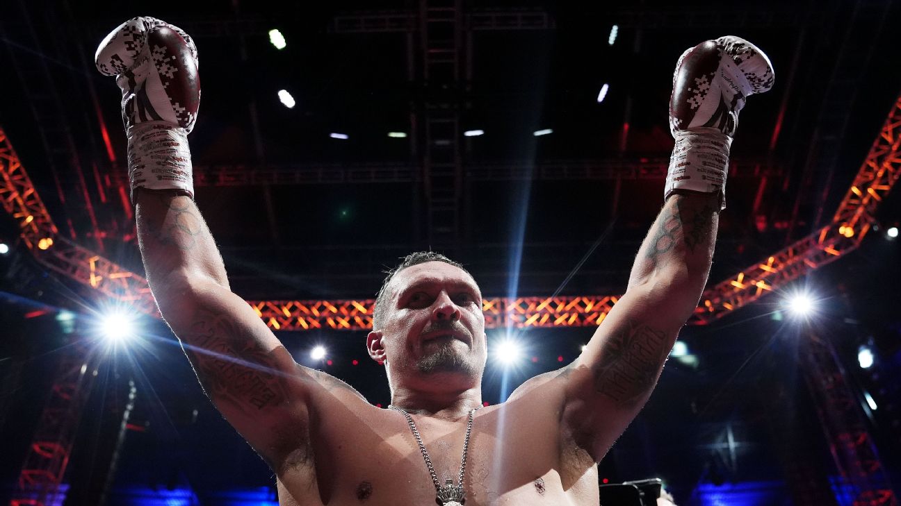 Usyk to face kickboxer at Pyramids of Giza in May