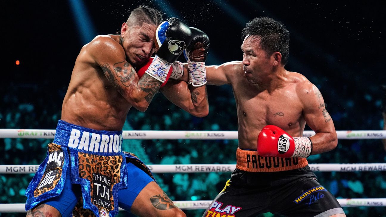 Manny Pacquiaos Daring Return Ends in Drama Against Mario Barrios