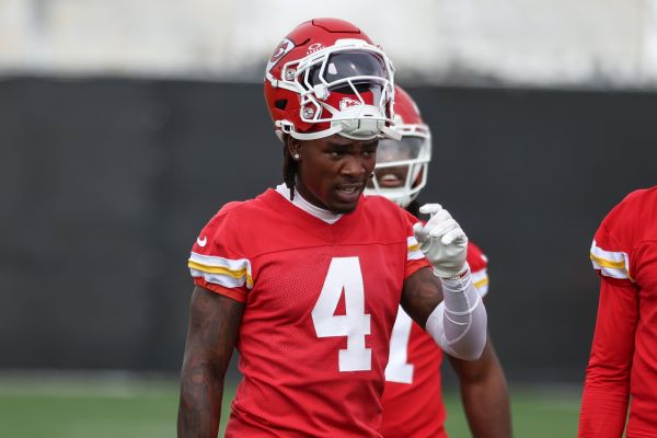 Chiefs' Rashee Rice staying in shape while awaiting potential ban