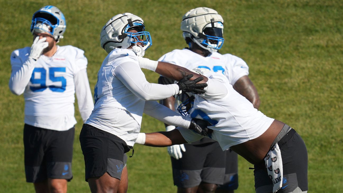 Detroit Lions Training Camp 2025: Rookie Tate Ratledge Shines Amid Intense Practices