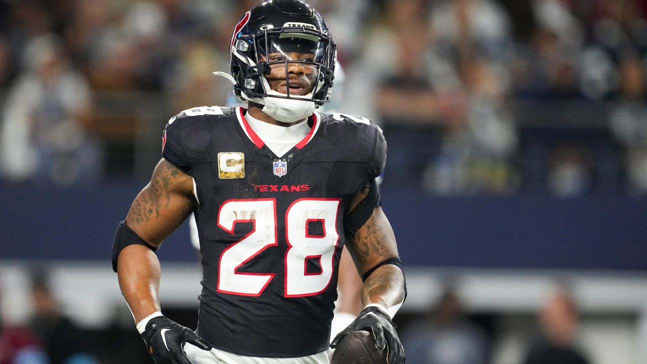 Texans GM Confirms RB Joe Mixon to Miss First Four Games with Ankle Injury