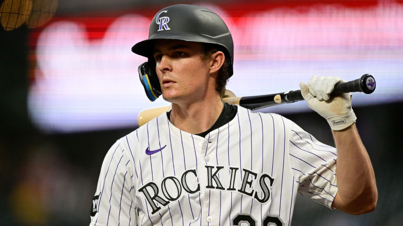 Mickey Moniak extiende con los Rockies hasta 2028