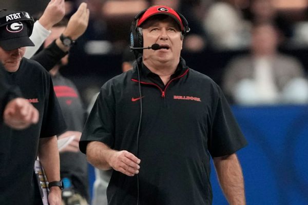 Article image accompanying Smart wants Georgia to be more explosive, 'bigger' in CFP on WagerUp Sports News. Article image accompanying Smart wants Georgia to be more explosive, 'bigger' in CFP on WagerUp Sports News.
