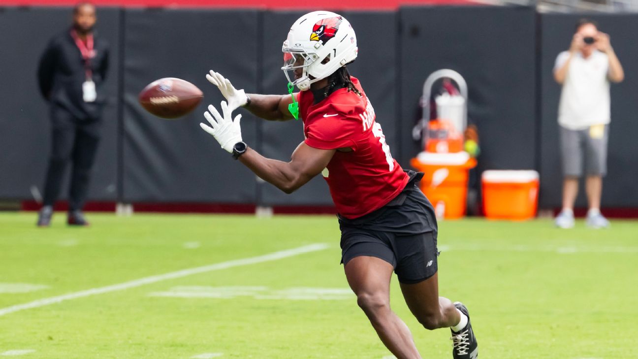 Marvin Harrison Jr. Shines in Cardinals Training Camp: Bulk and Skill on Display
