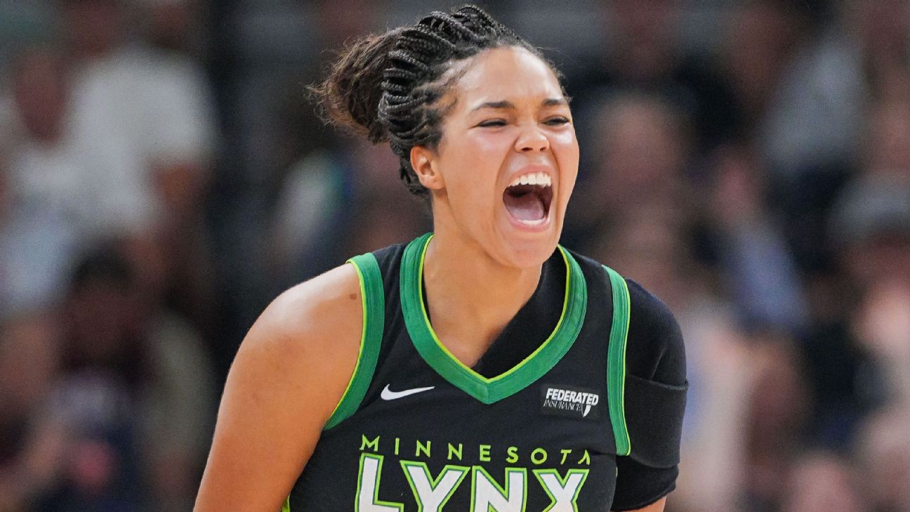 <a href="https://www.espn.com/wnba/story/_/id/45825608/napheesa-collier-lynx-crush-aces-win-14th-straight-home" target="_blank">Lynx drop 109 on Aces, win 14th in row at home</a>