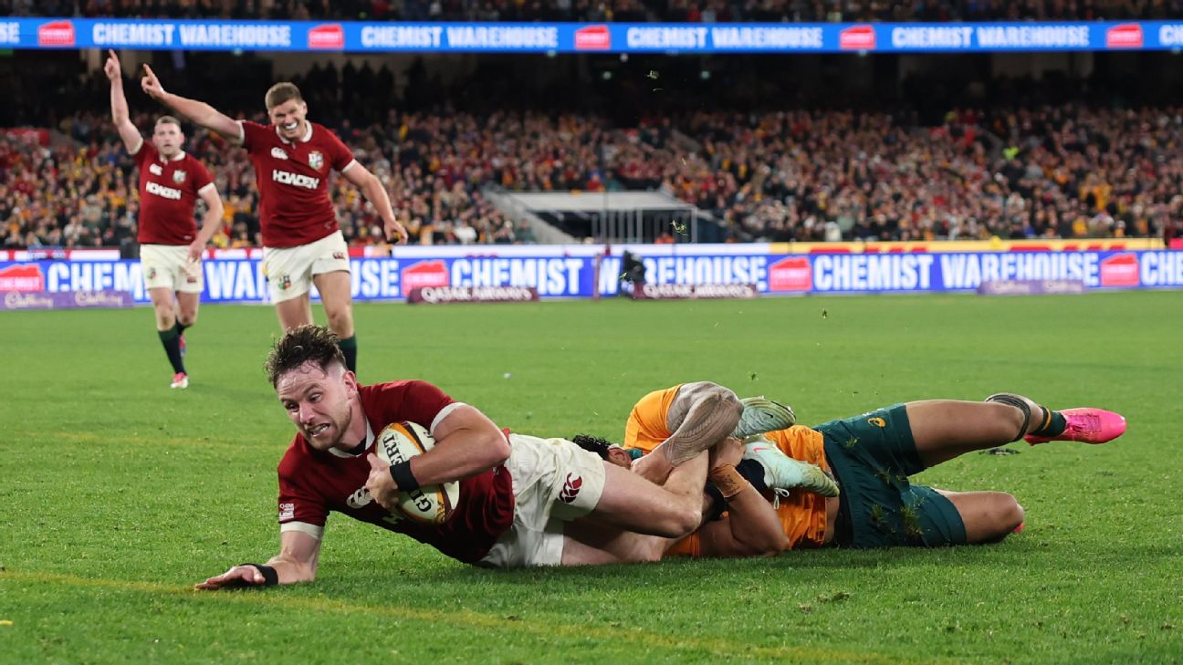 Thrilling Last-Minute Victory: British and Irish Lions Triumph Over Australia in Test Series