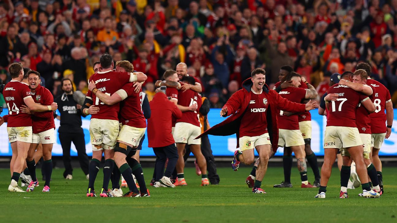 Lions' Dramatic Victory at MCG Seals Series Win Over Wallabies
