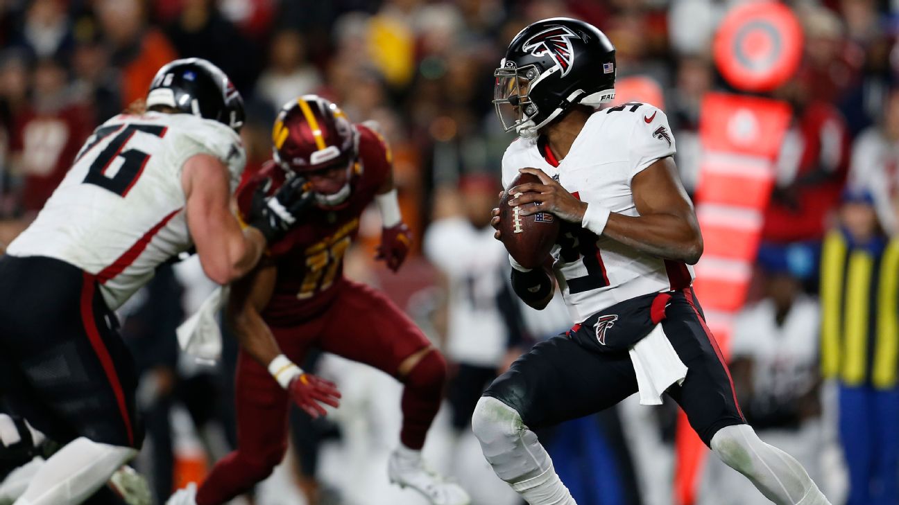 Kaleb McGary's Crucial Role in Protecting Michael Penix's Blindside for the Atlanta Falcons