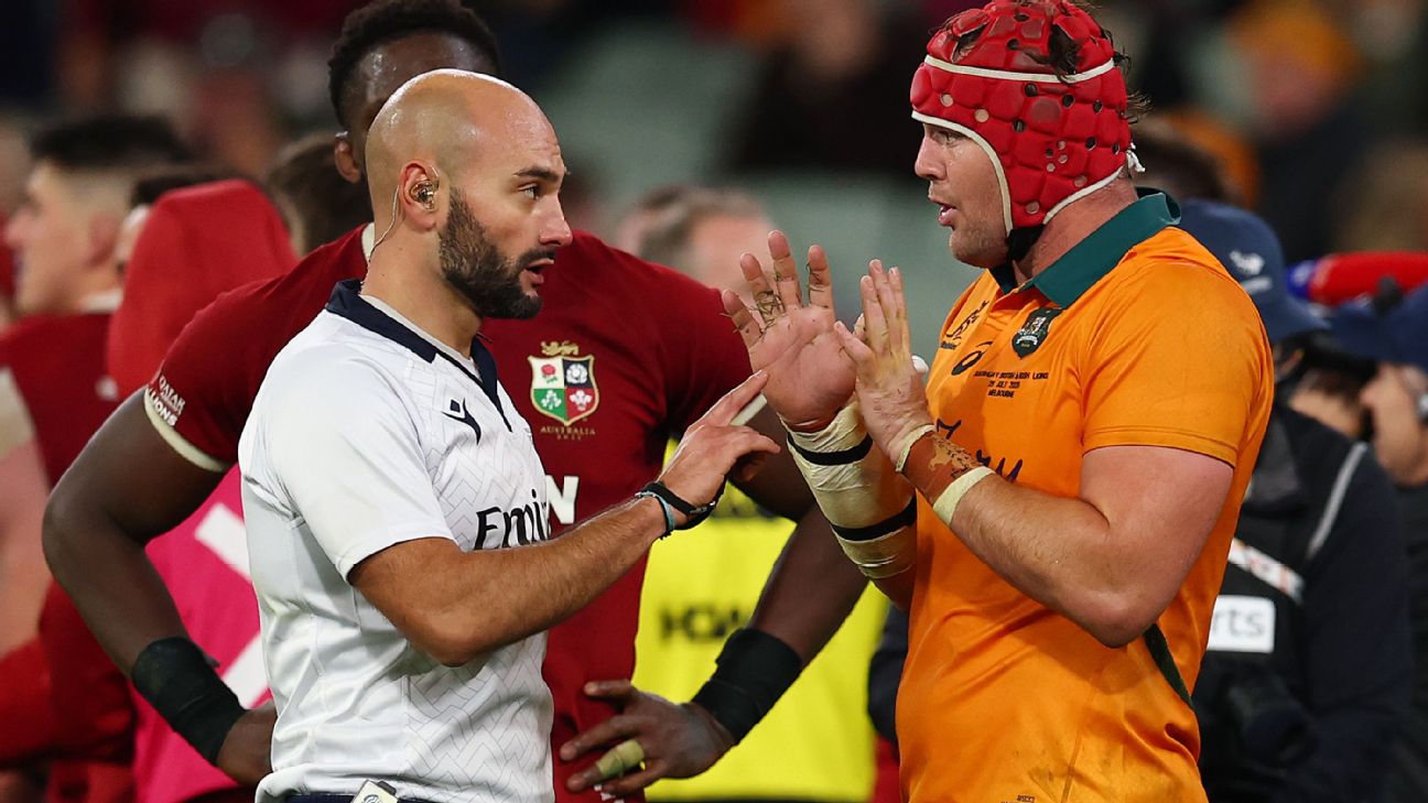 Controversial Clean-Out Decides Lions' Series Victory Over Wallabies