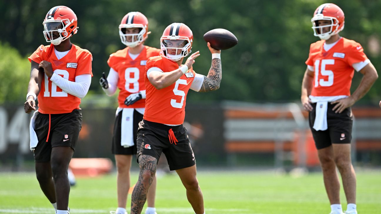 2025 NFL Training Camp: Key Quarterback Battles to Watch in Week 1