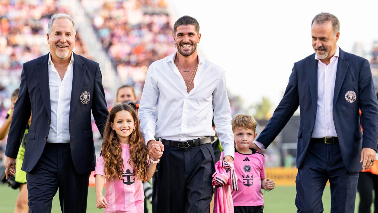 Rodrigo De Paul fue presentado oficialmente por Inter Miami ante su gente - ESPN