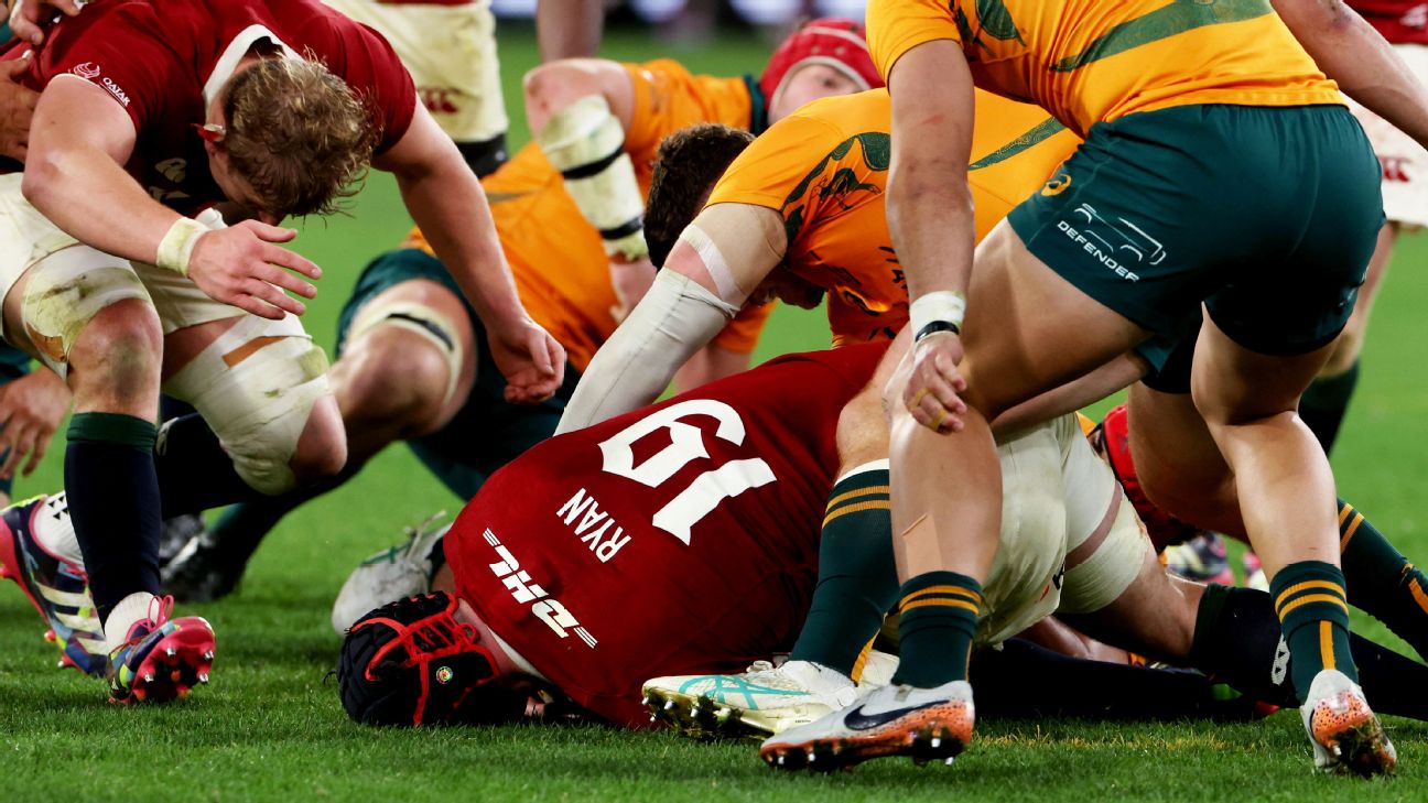Controversial Clean-out Overshadows Wallabies vs Lions Epic Clash
