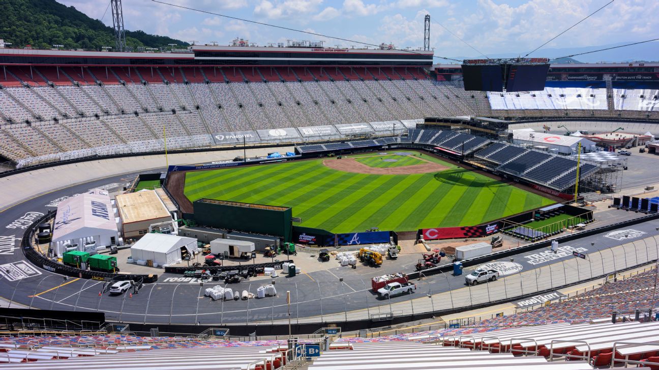 Historic MLB Speedway Classic: Braves vs. Reds Break Attendance Records in Tennessee
