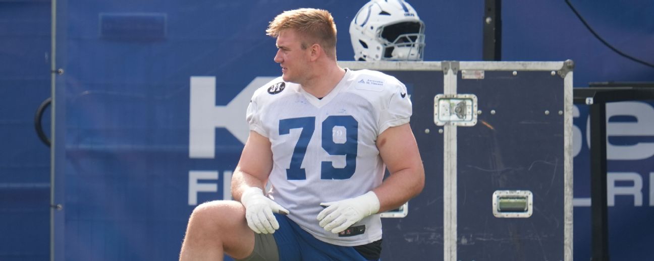 Colts, LT Bernhard Raimann sign 4-year, $100M deal, source confirms - ESPN