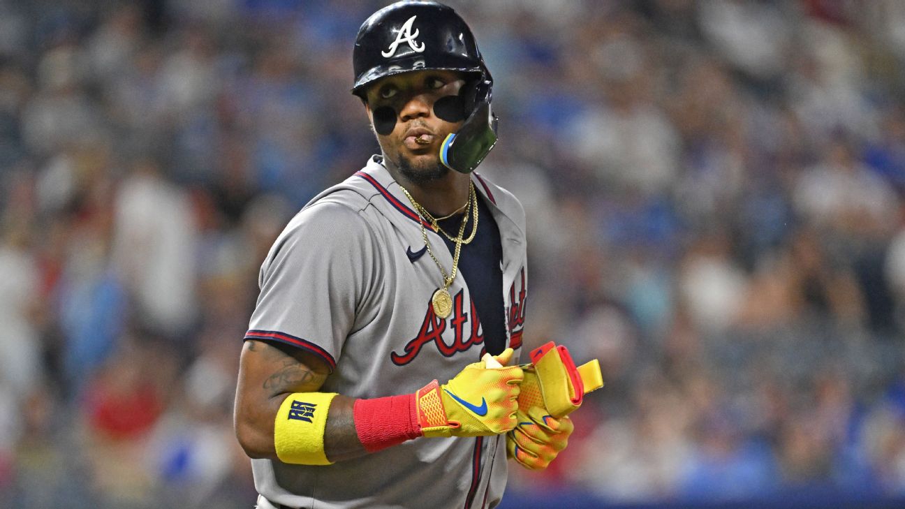 <a href="https://www.espn.com/mlb/story/_/id/45856157/braves-all-star-ronald-acuna-jr-exits-achilles-tightness" target="_blank">Braves’ Acuna ‘worried,’ IL-bound due to Achilles</a>