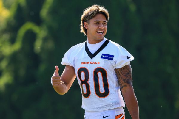Bengals' Iosivas tuning out the 'outside noise' after online abuse