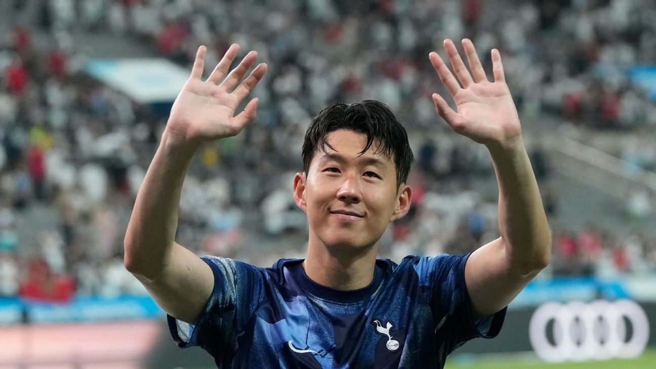 <a href="https://www.espn.com/soccer/story/_/id/45883098/son-heung-min-announces-leaving-tottenham-summer" target="_blank">Spurs captain Son to leave club after a decade</a>