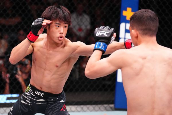 Taira rebounds from first loss, submits Park at UFC Fight Night