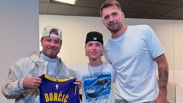 Luka Doncic Secures Lakers' Future with $165M Extension, Celebrates with Backstreet Boys in Vegas