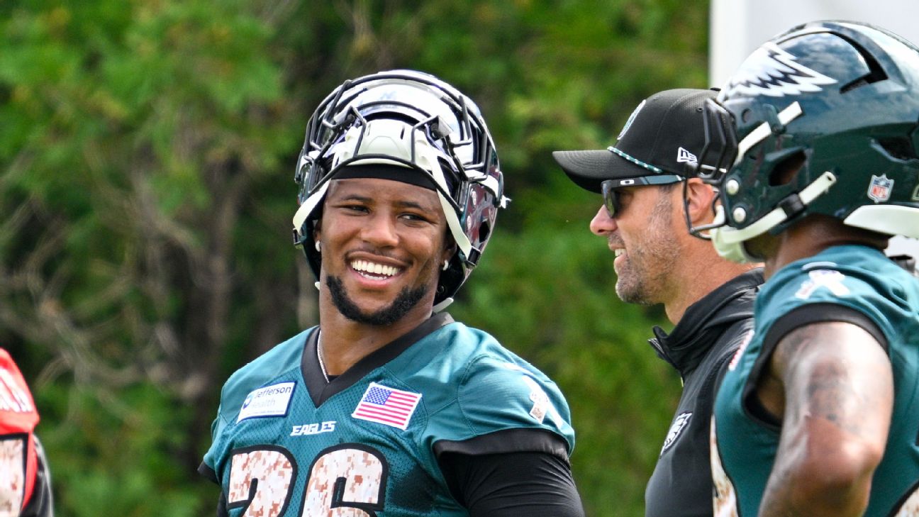 Eagles' Saquon Barkley shocked by Trump sports council mention 6abc(02)