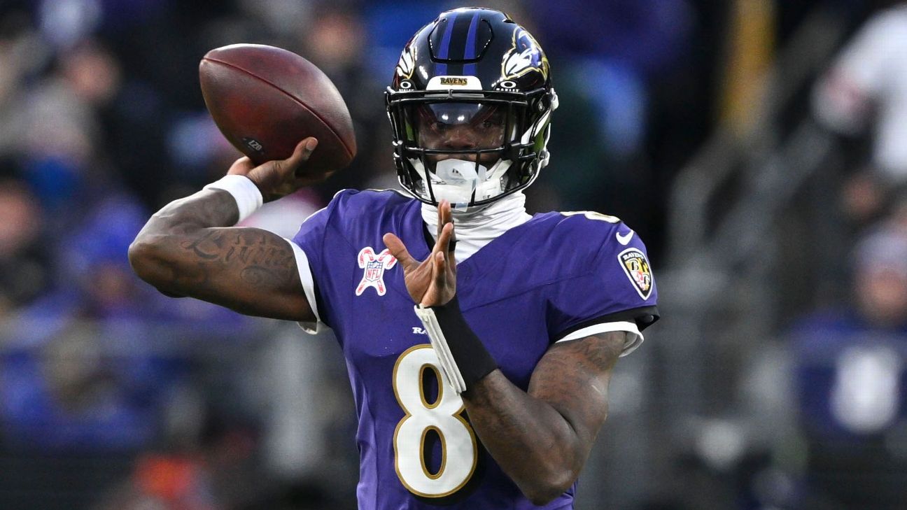 Ravens' Lamar Jackson unaware of his dominance on MNF - ESPN
